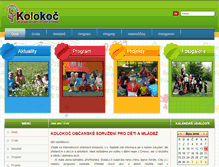 Tablet Screenshot of kolokoc.cz